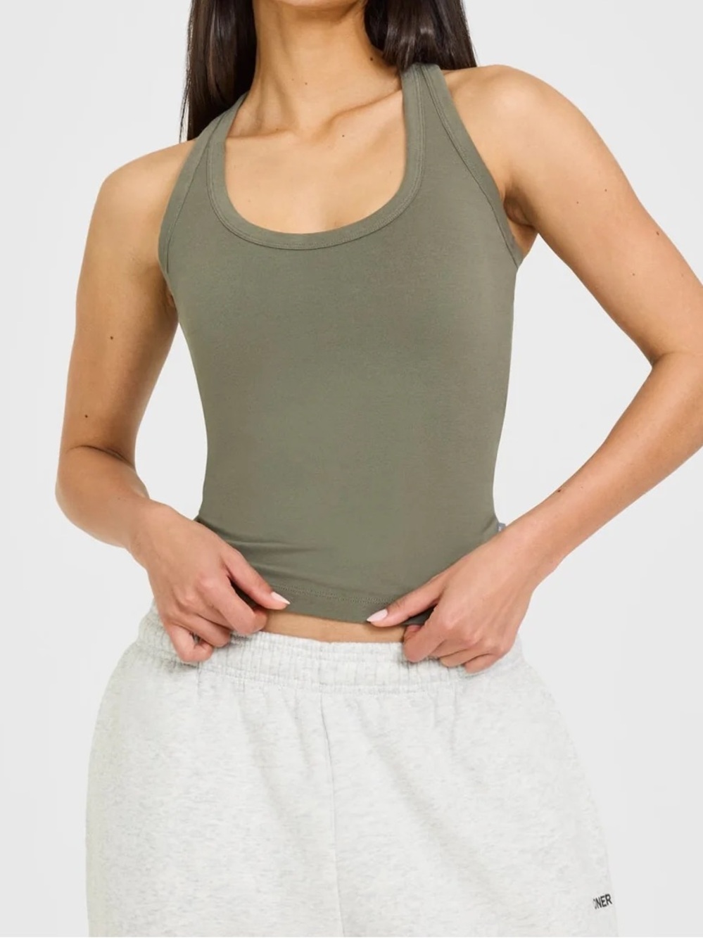Oner active COTTON FITTED TANK TOP
